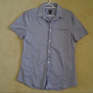 H&M button short sleeve shirt